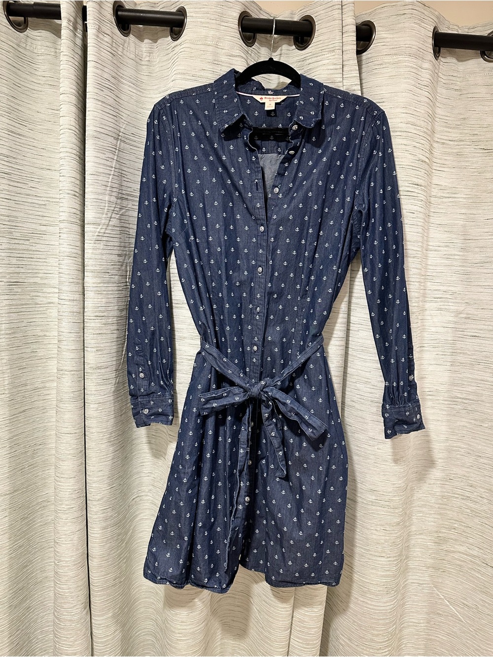 Brooks Brothers Anchor Shirtdress
